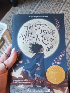 The Girl Who Drank the Moon - Blue Cover